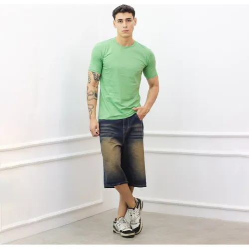 AVANT GARDE Polo Manga Corta Hombre Cuello Redondo