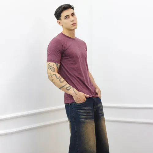 AVANT GARDE Polo Manga Corta Hombre Cuello Redondo