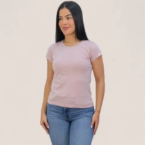 AVANT GARDE  de Mujer modelo Polo Manga Corta Mujer Cuello Redondo mujer 2025100123071658624  