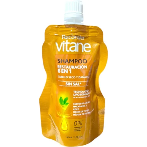 VITANE Marron modelo Shampoo Restauracion 6 En 1 Doypack X 100 Ml Travel Size marrones 2025100219242376630  