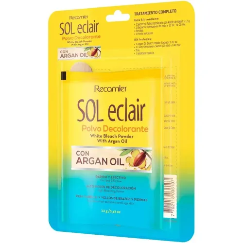 SOLECLAIR Amarillo modelo Polvo Decolorante Blister 12gr amarillos 2025100219242376633  