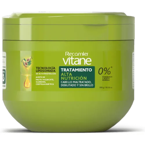 VITANE Verde modelo Tratamiento Capilar Alta Nutrición X 300gr verdes 2025100219242376645  