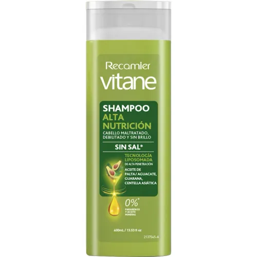 VITANE Verde modelo Shampo Alta Nutrición X 400ml verdes 2025100219242376654  
