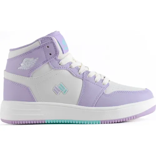 WALKING Blanco de Mujer modelo Zapatillas Urbanas Mujer High Walking W209 blancos lilas mujer 2025100220094742250 PU Caucho