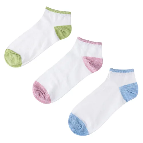 LIMONI Set X 3 Prs Medias Tobilleras Dama Lucy