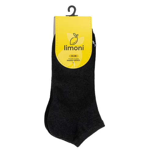 LIMONI Set X 3 Prs Medias Tobilleras Unisex Lian