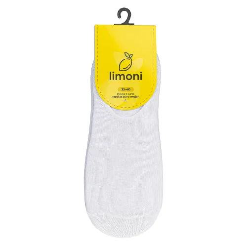 LIMONI Set X 3 Prs Medias Invisibles Dama Taty