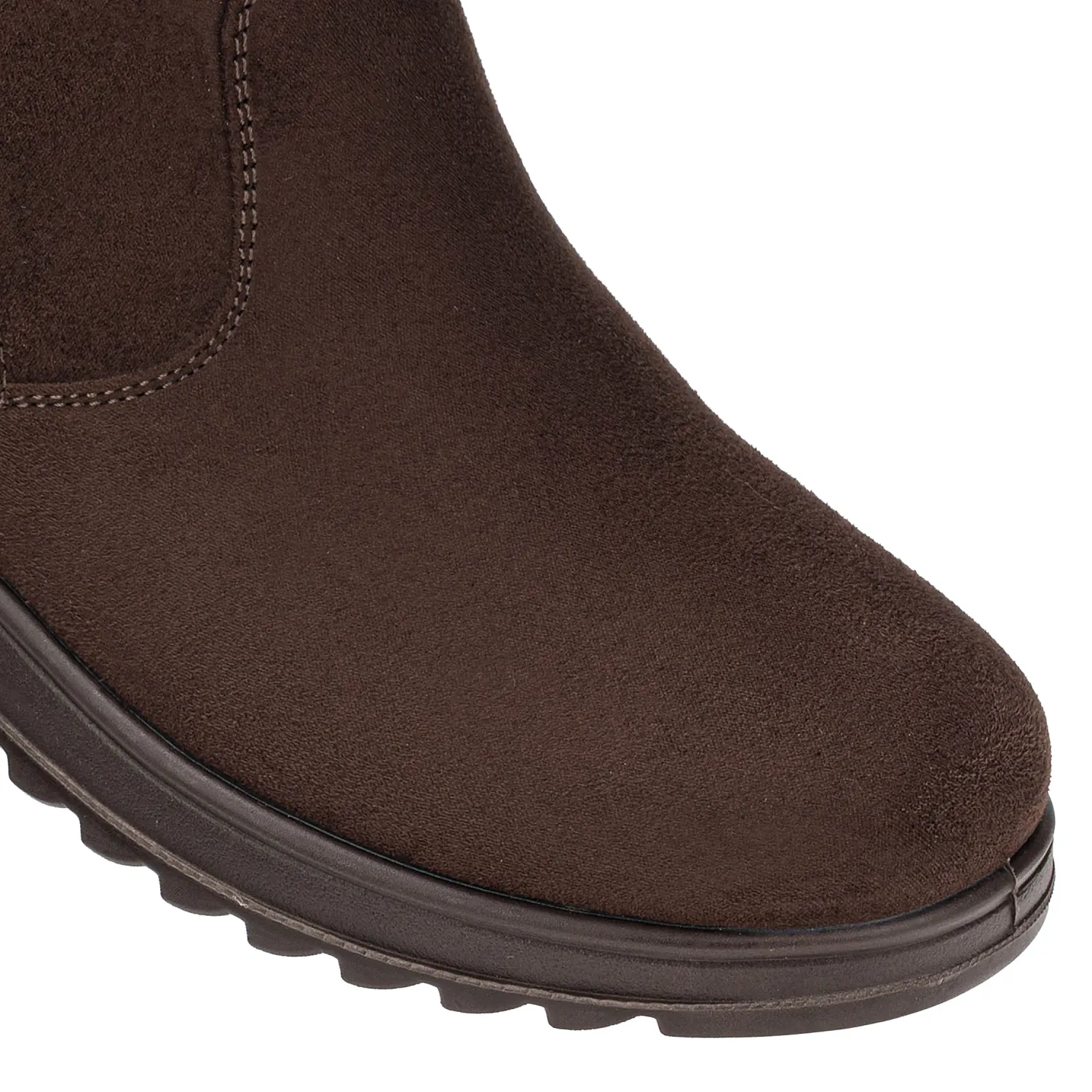 Botin Platanitos Dama Btt Rhaena color marron oscuro. | Platanitos