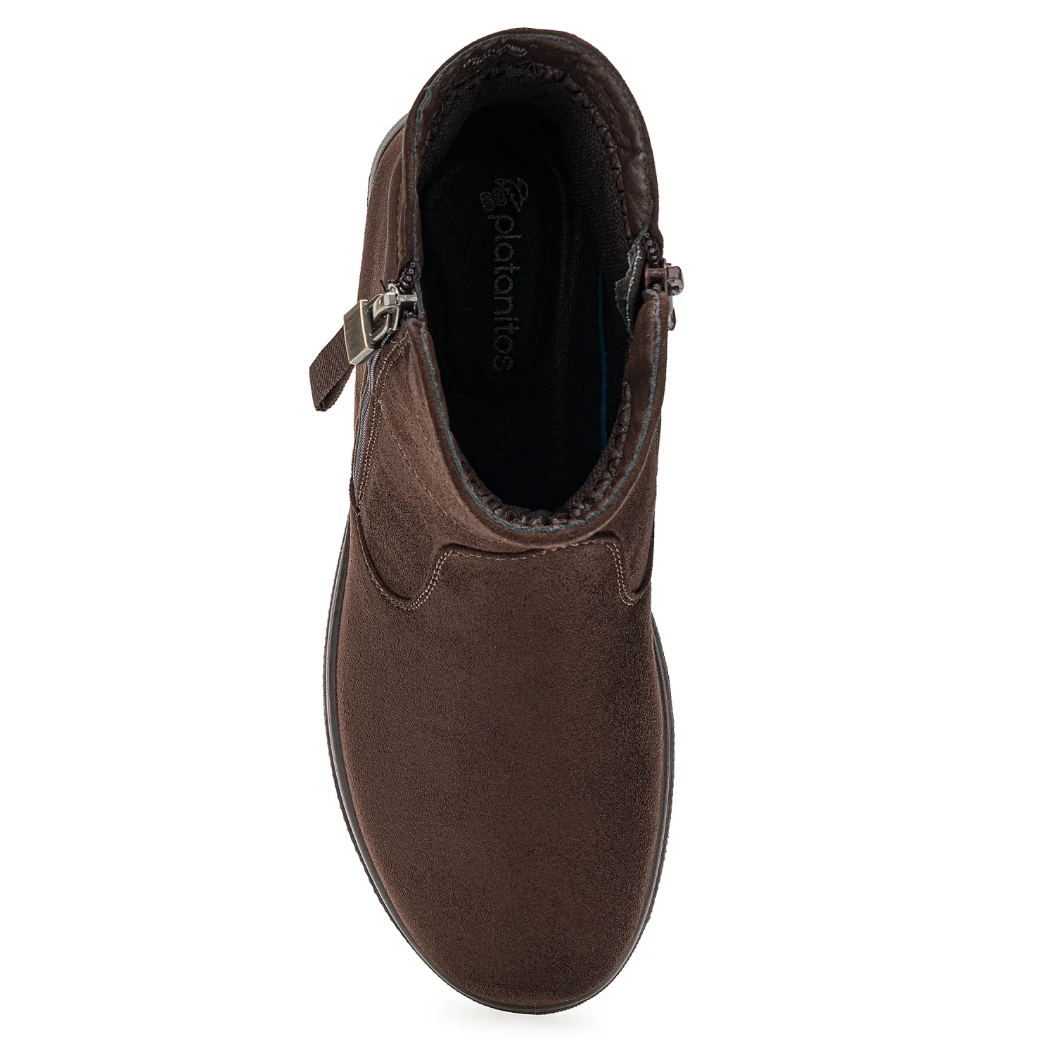 Botin Platanitos Dama Btt Rhaena color marron oscuro. | Platanitos