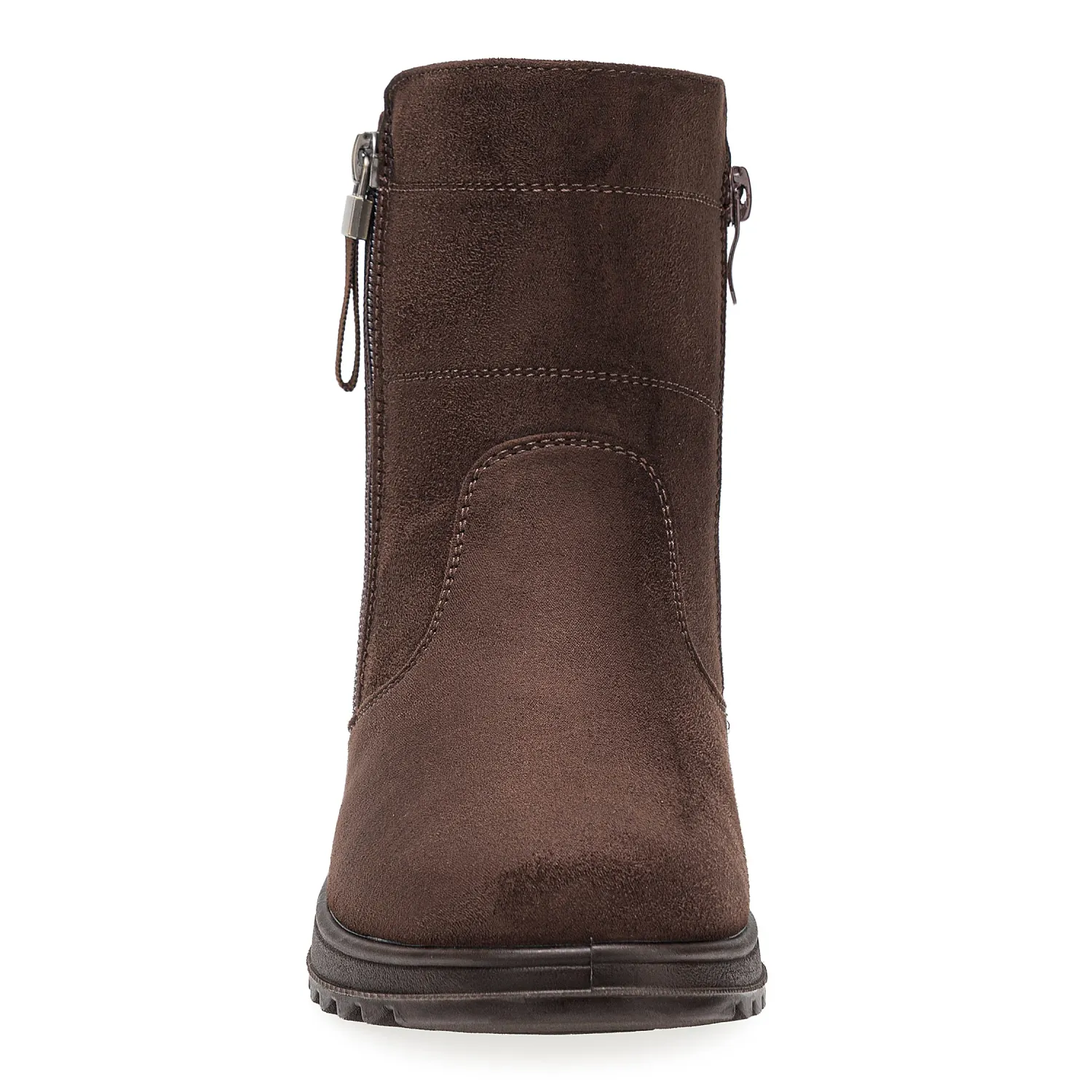 Botin Platanitos Dama Btt Rhaena color marron oscuro. | Platanitos