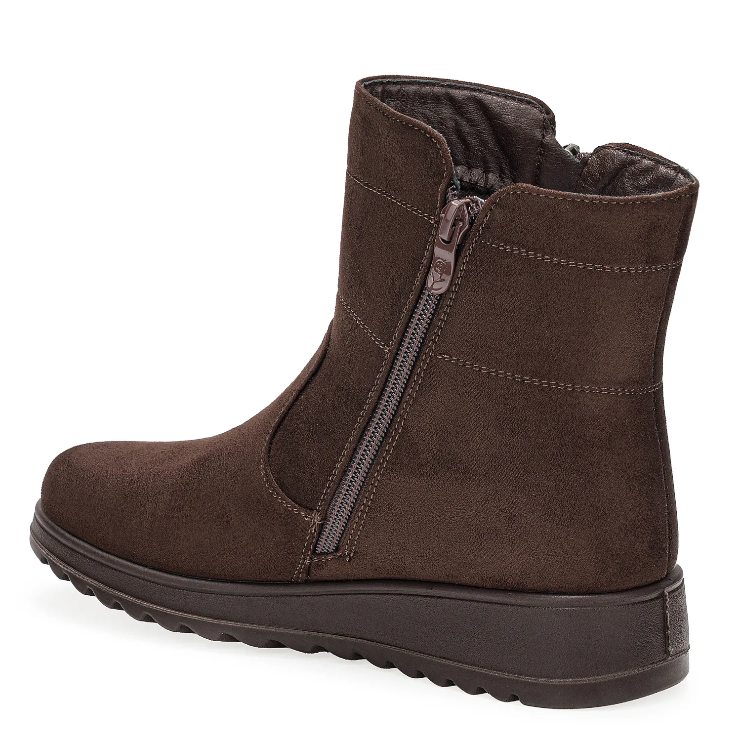 Botin Platanitos Dama Btt Rhaena color marron oscuro. | Platanitos