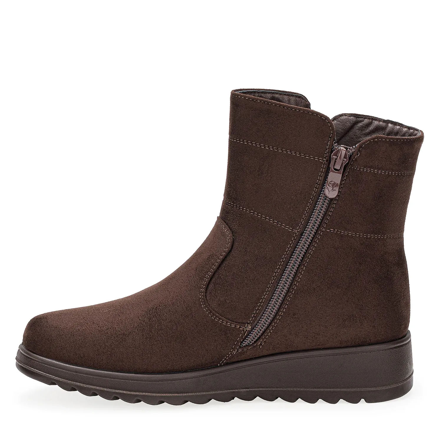 Botin Platanitos Dama Btt Rhaena color marron oscuro. | Platanitos