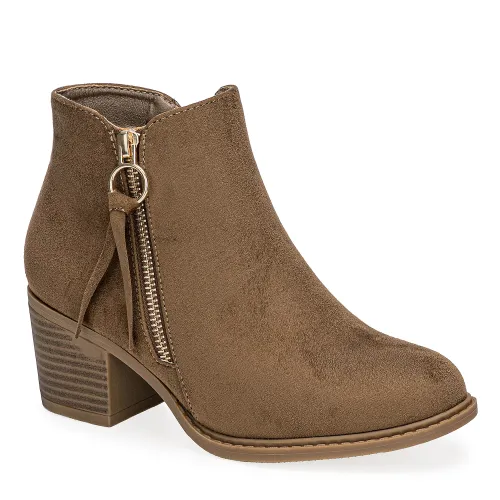 Platanitos  de Mujer modelo Botin Dama Bt Marion topos sintéticos mujer 2025100321512041989 Sintético Sintético