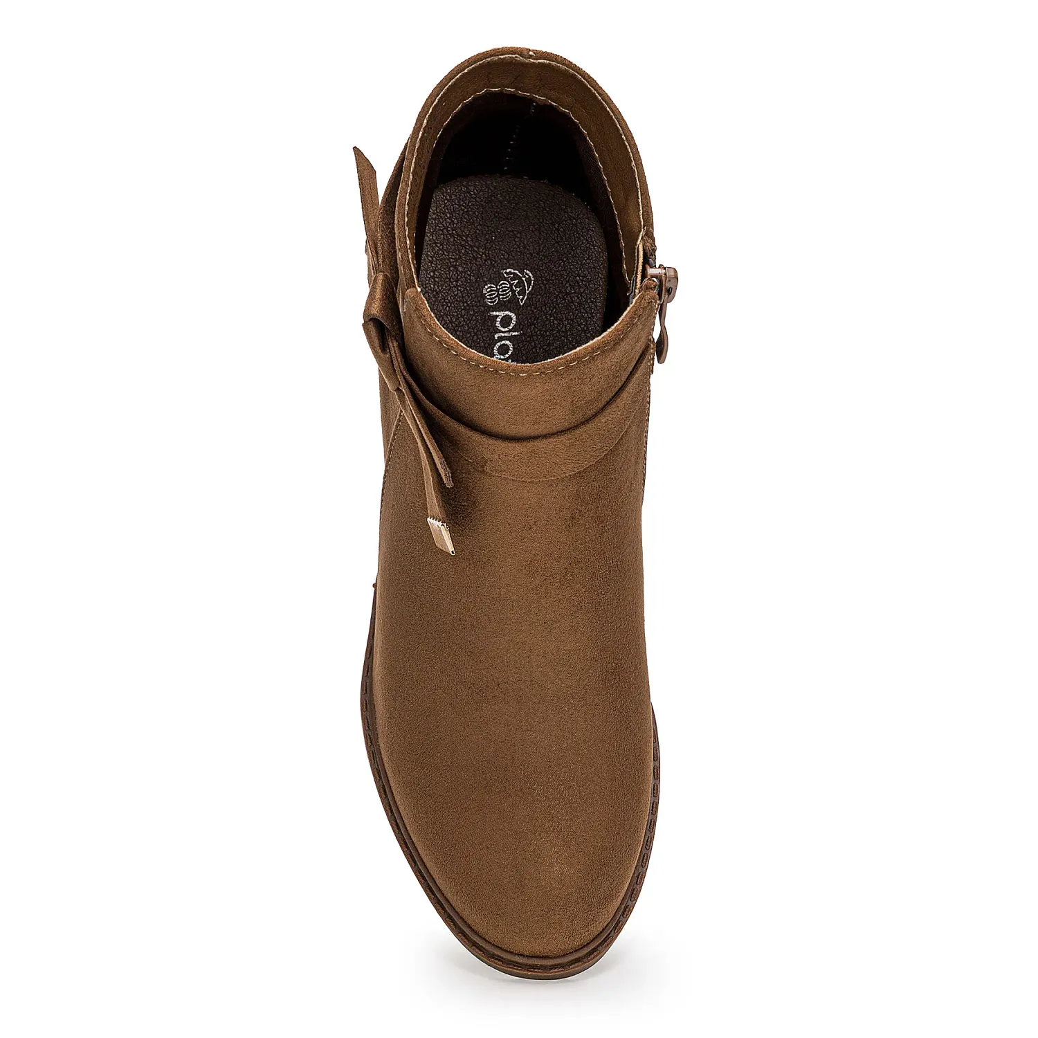 Botin Platanitos Dama Bt Queenie color marron | Platanitos