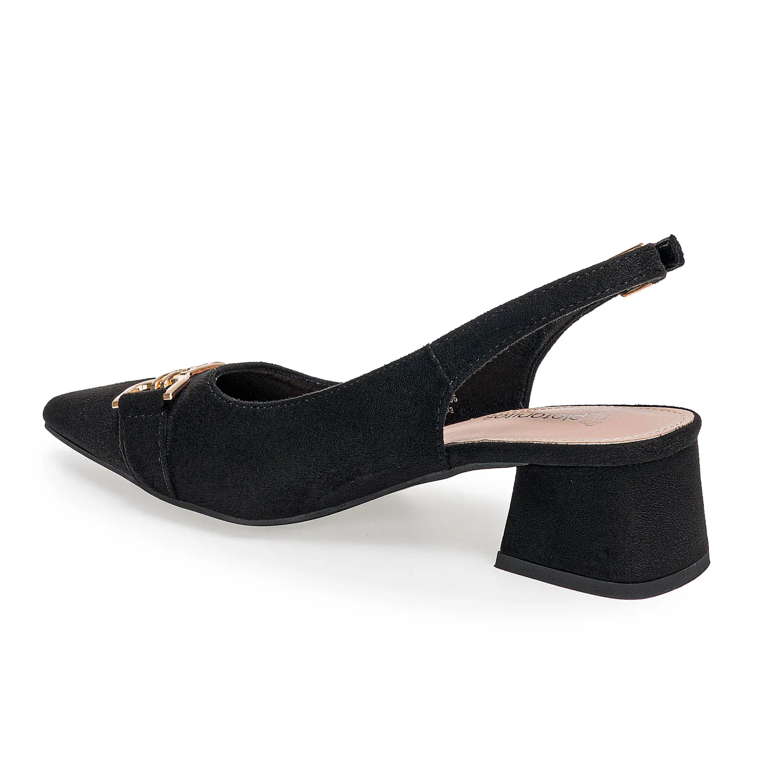 Platanitos Calzado Platanitos Vestir Dama Cv Sallye color negro | Platanitos