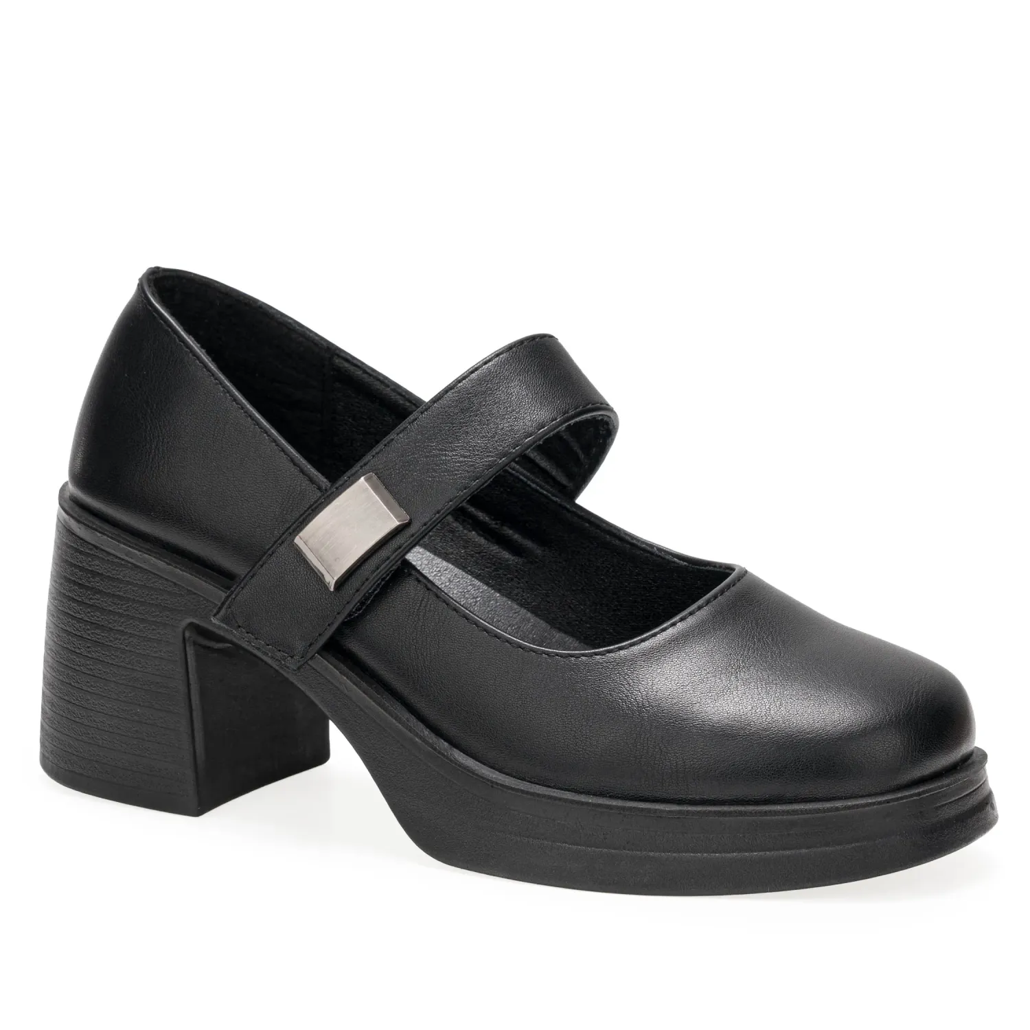 Calzado Platanitos Dama Ct Winona color negro | Platanitos