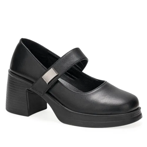 Calzado Platanitos Dama Ct Winona color negro | Platanitos