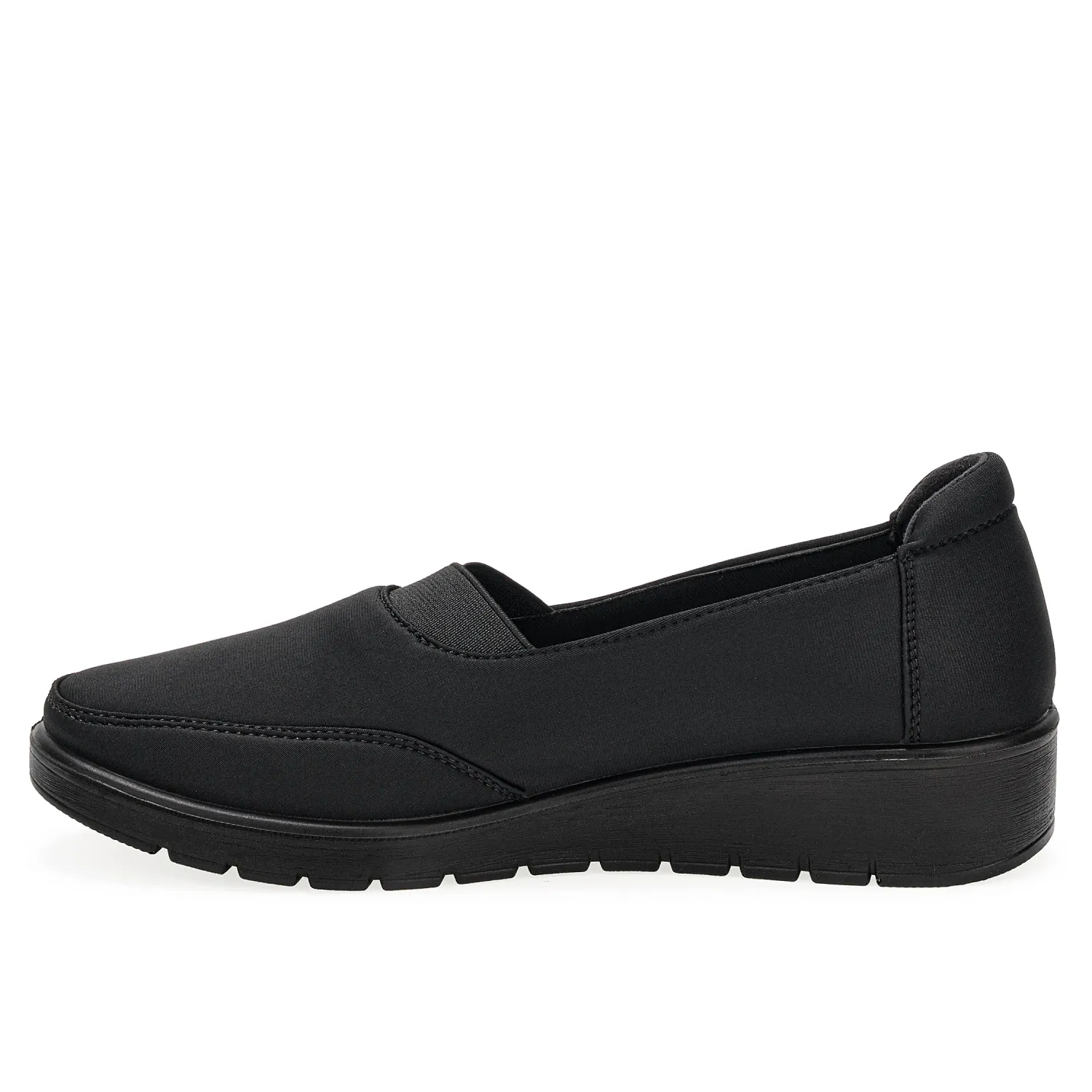 Mocasin Platanitos Dama M Riley color negro | Platanitos
