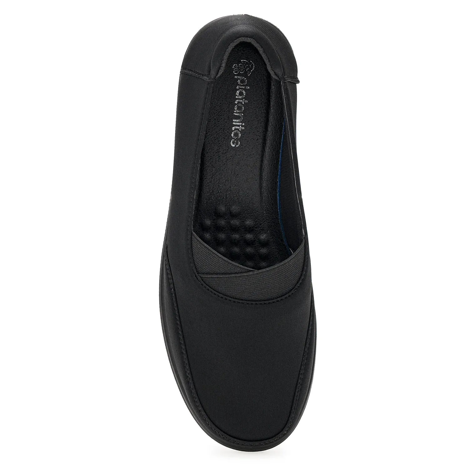 Mocasin Platanitos Dama M Riley color negro | Platanitos