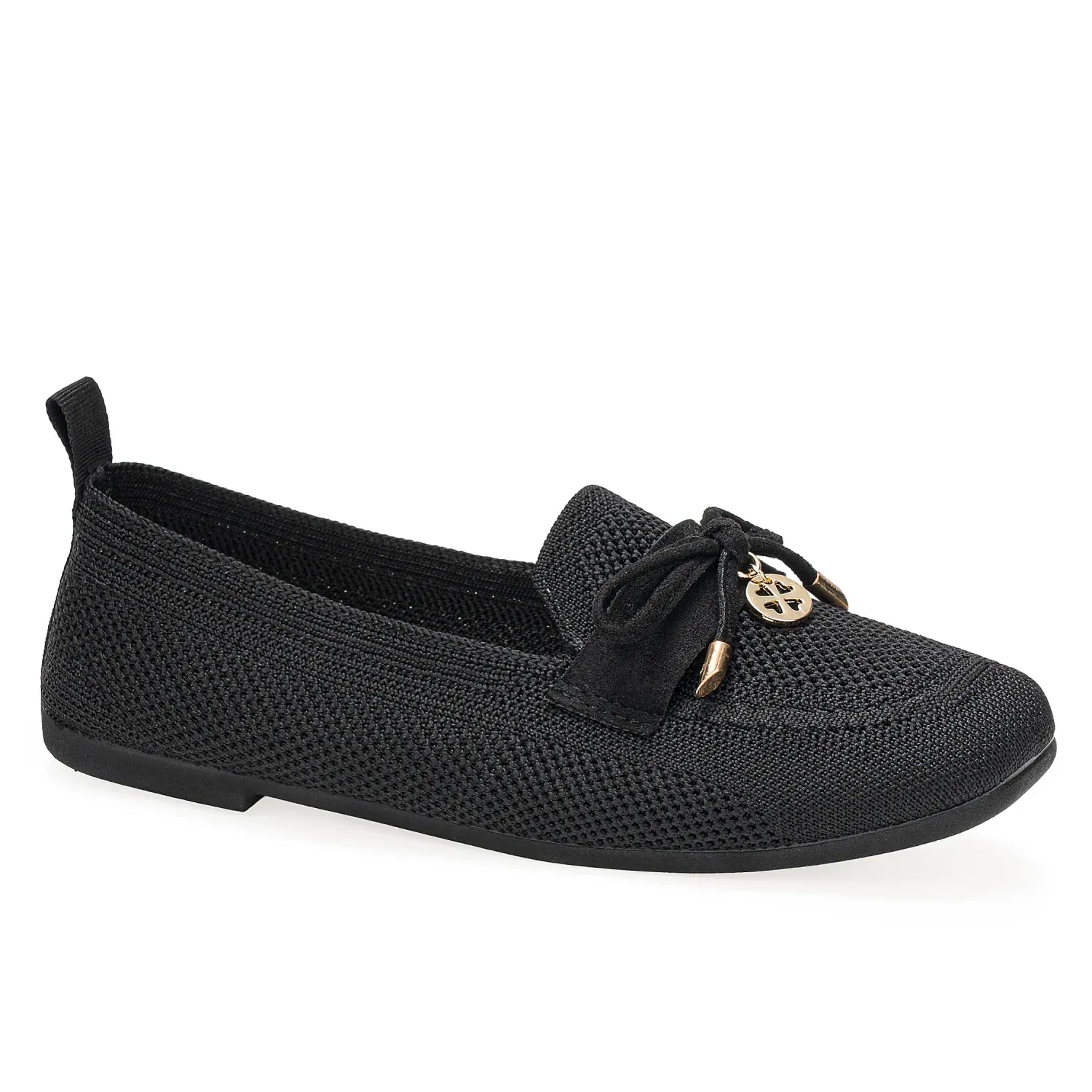 Calzado Platanitos Dama Ch Juno color negro | Platanitos
