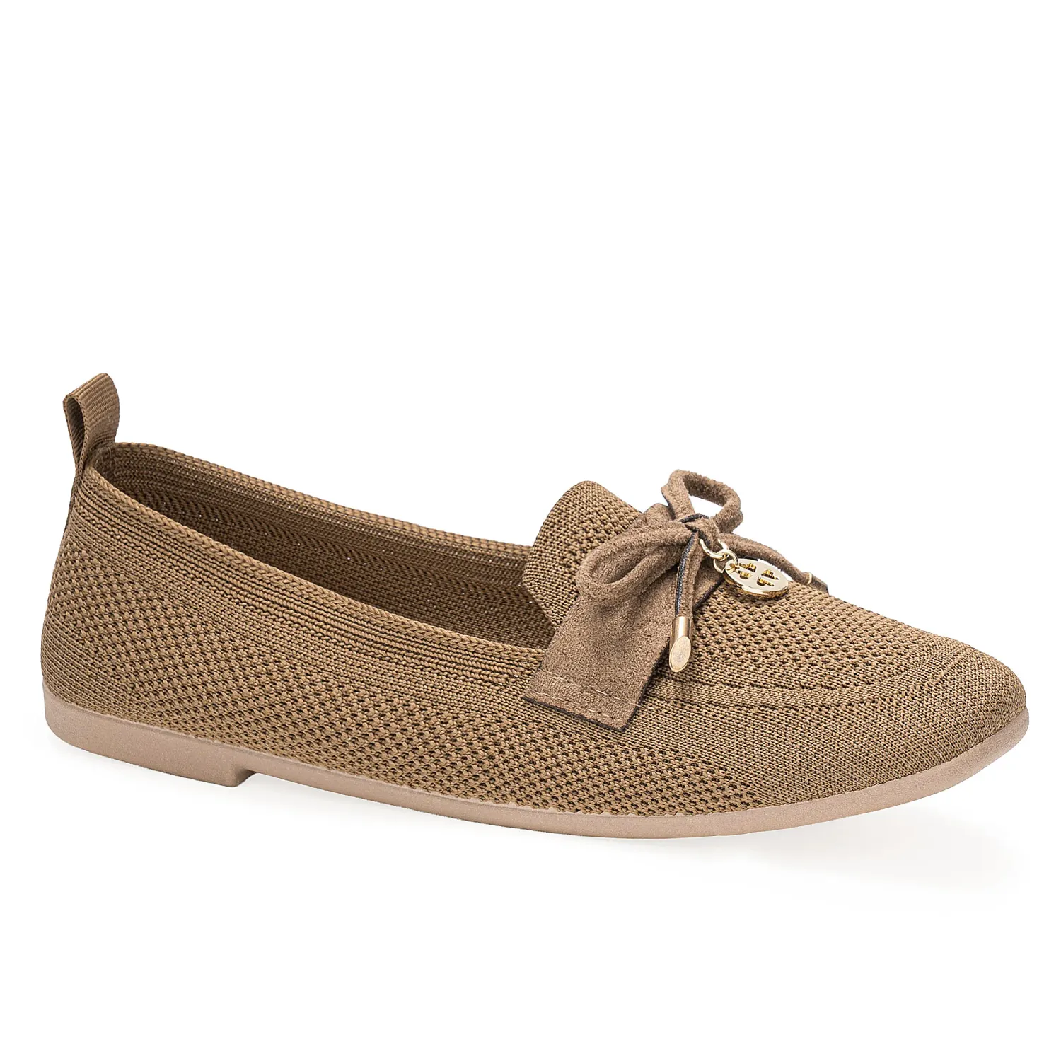 Calzado Platanitos Dama Ch Juno color beige oscuro | Platanitos