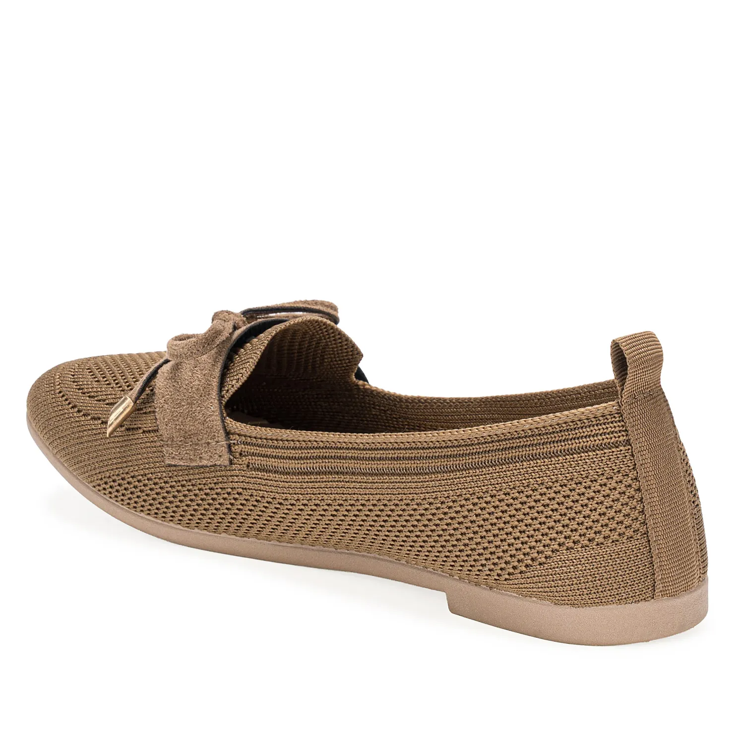 Calzado Platanitos Dama Ch Juno color beige oscuro | Platanitos
