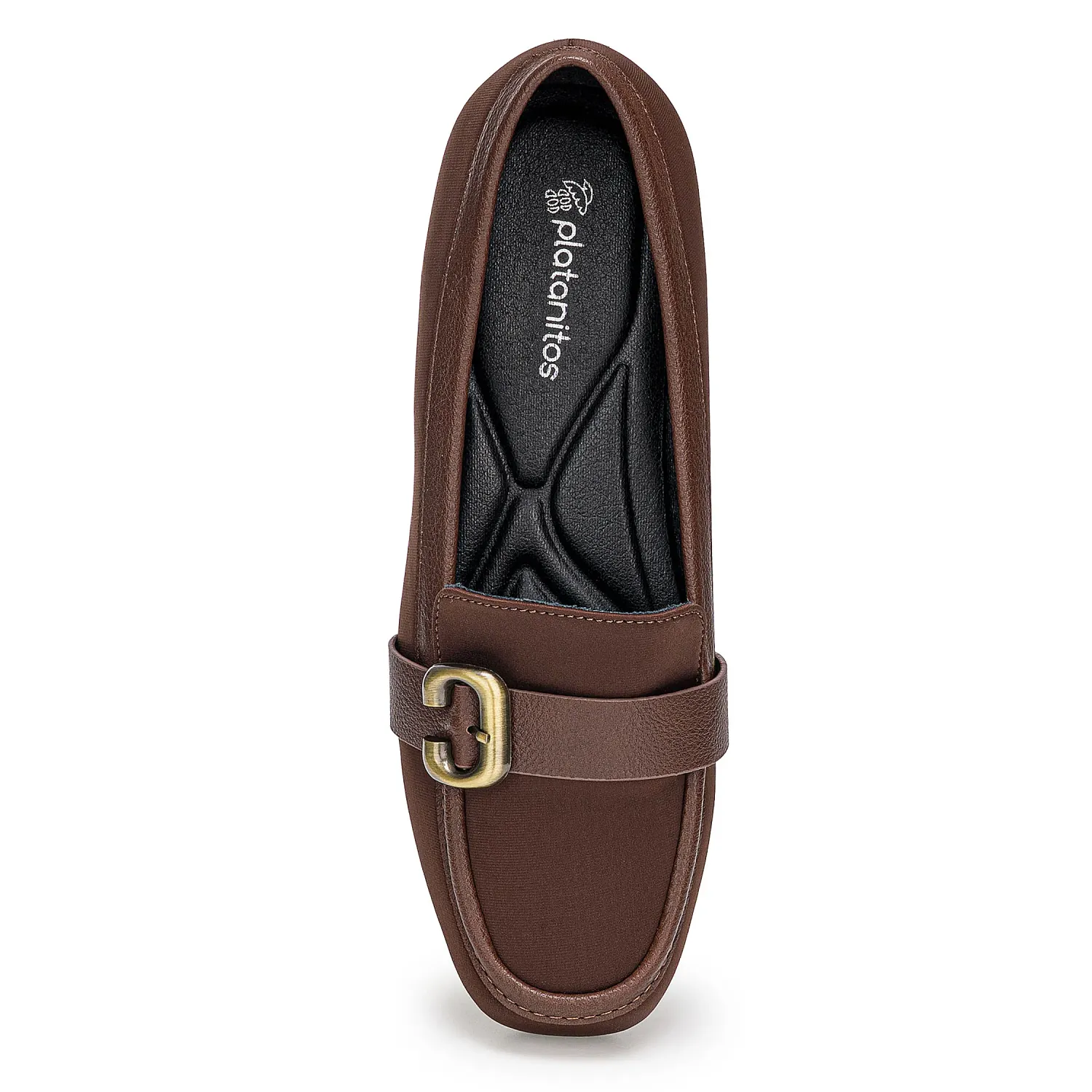 Mocasin Platanitos Dama M Keira color moro | Platanitos