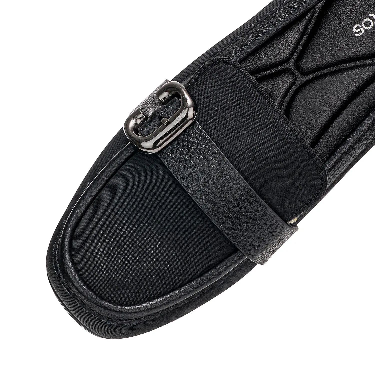 Mocasin Platanitos Dama M Keira color negro | Platanitos