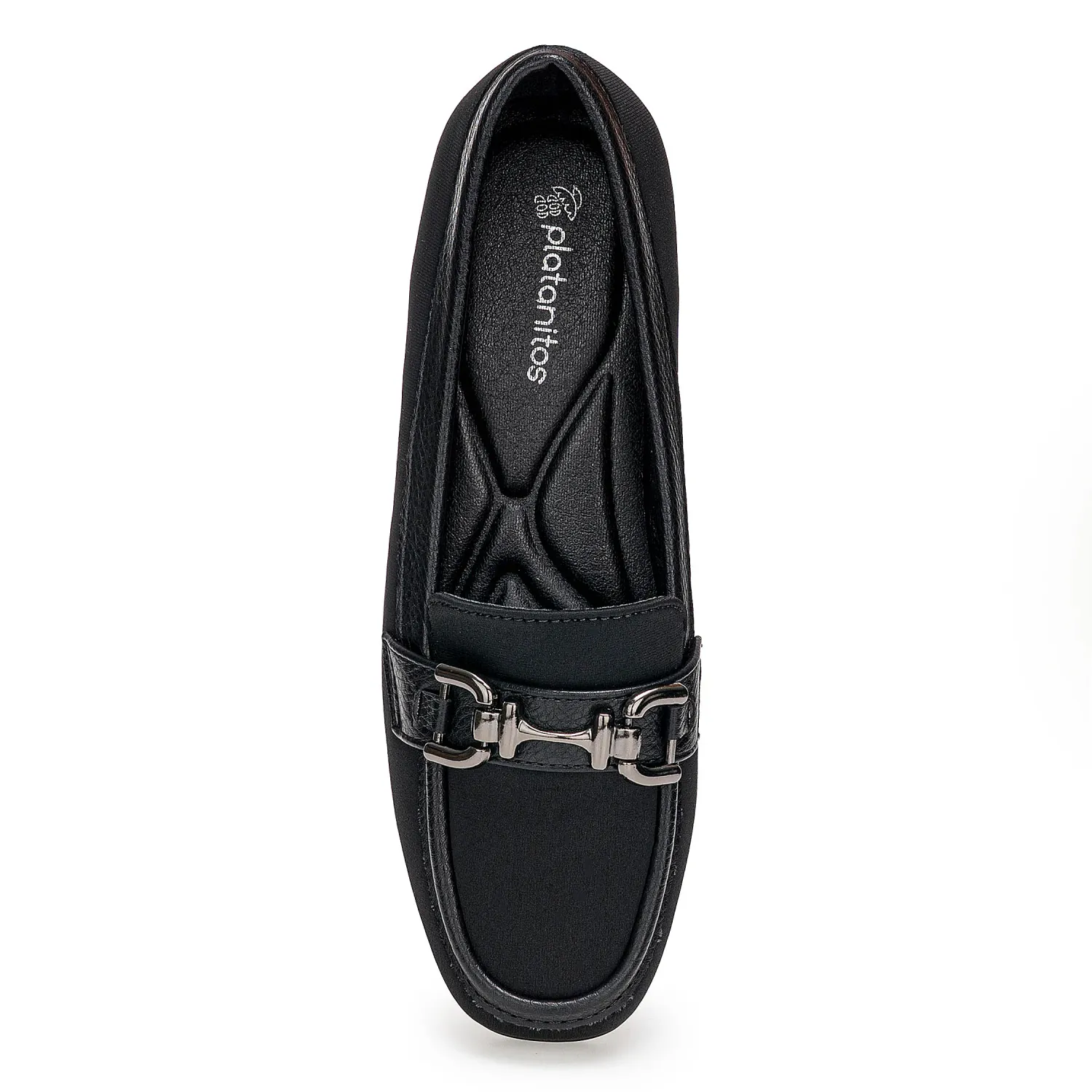 Mocasin Platanitos Dama M Jodie color negro | Platanitos