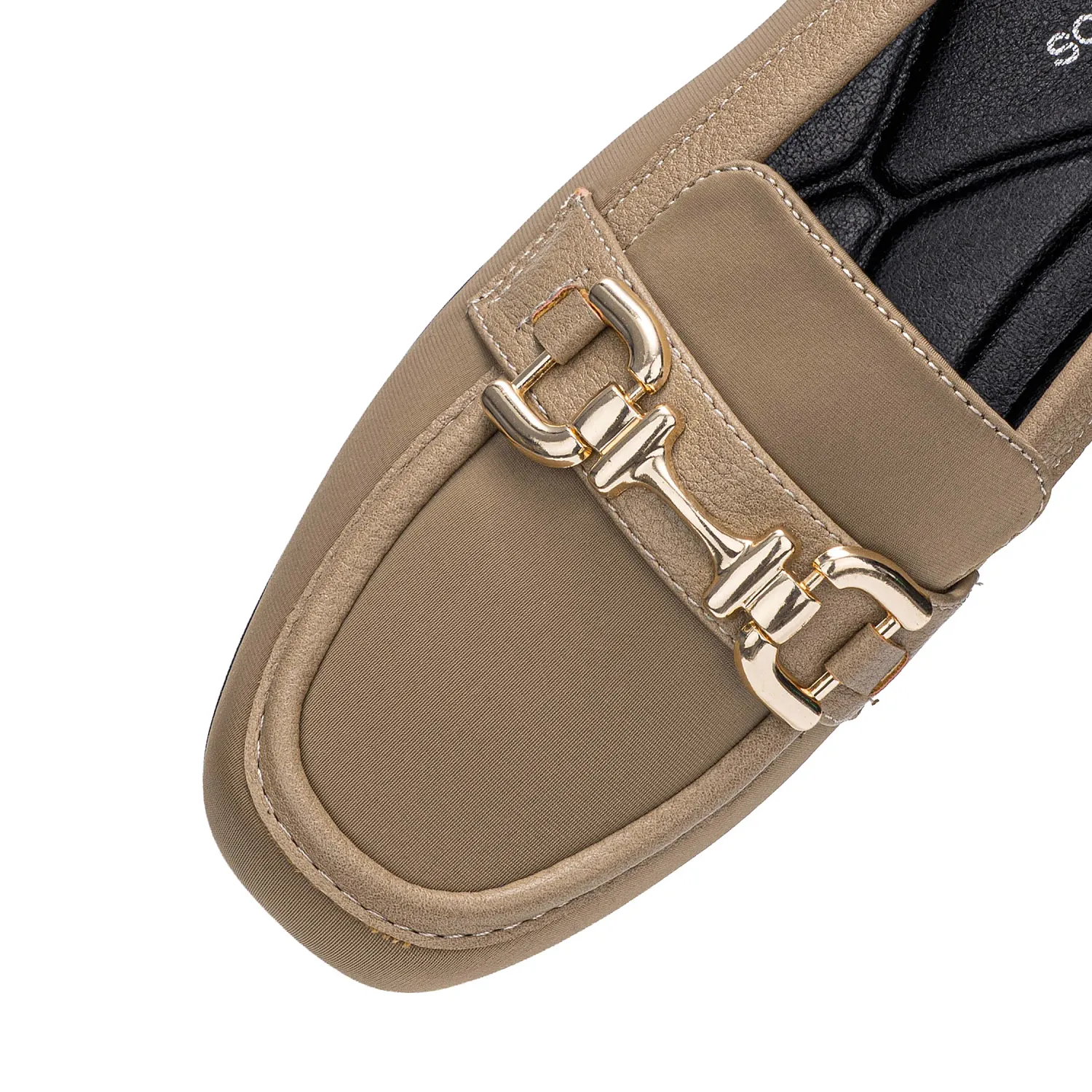 Mocasin Platanitos Dama M Jodie color topo | Platanitos