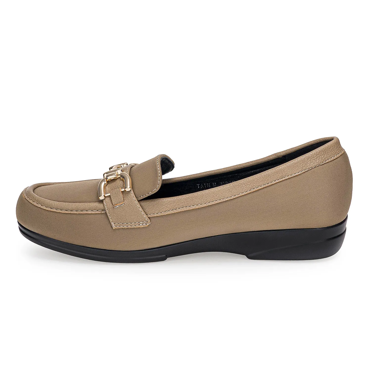 Mocasin Platanitos Dama M Jodie color topo | Platanitos