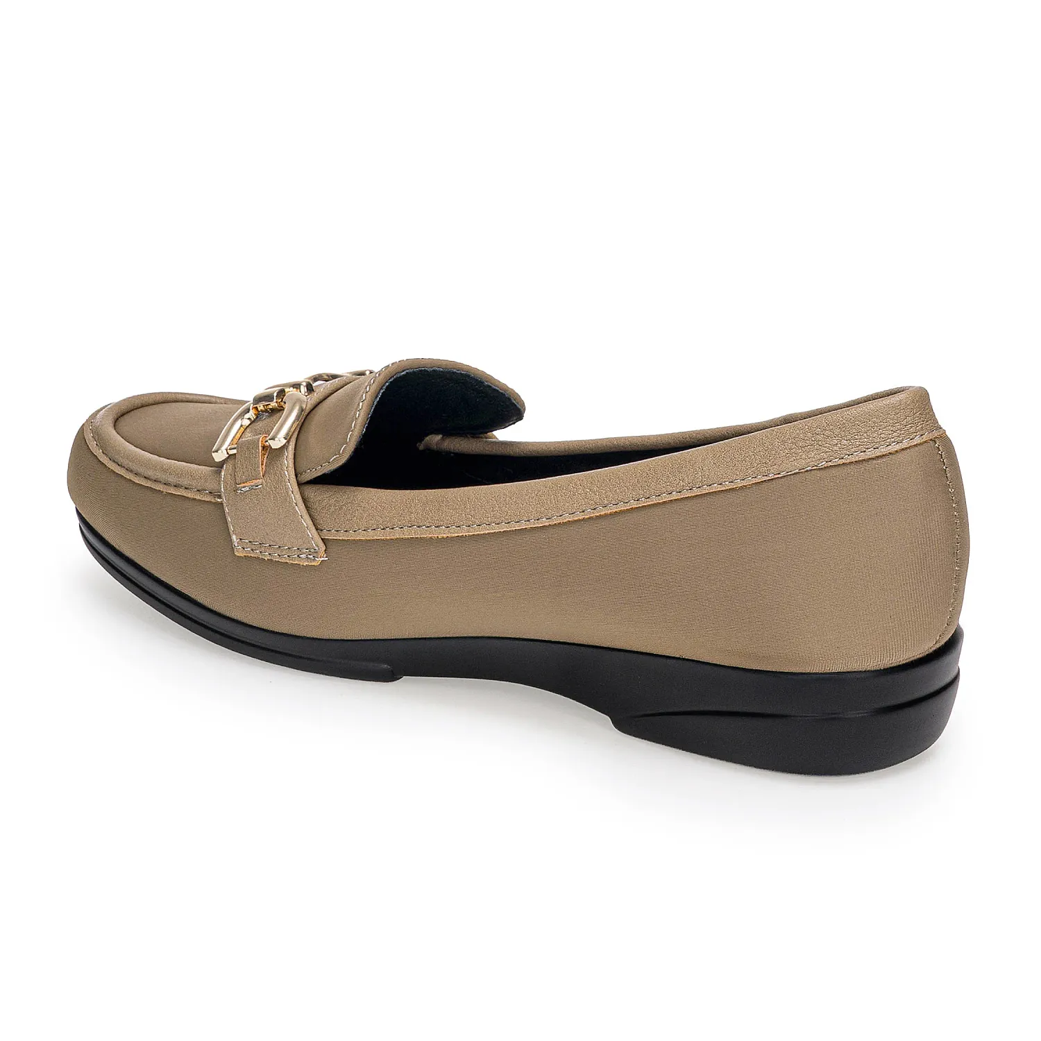 Mocasin Platanitos Dama M Jodie color topo | Platanitos