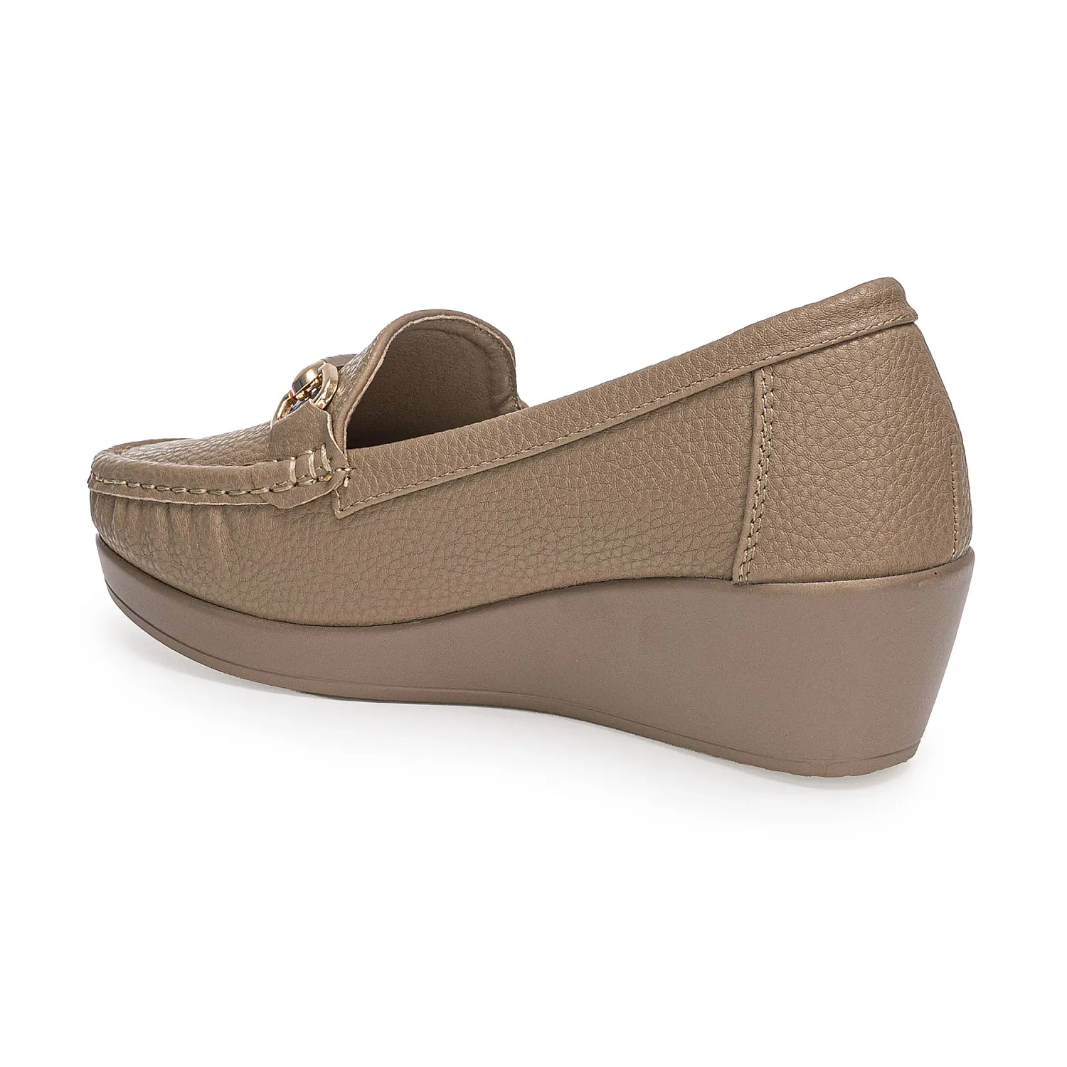 Mocasin Platanitos Dama Mw Naomy color topo | Platanitos