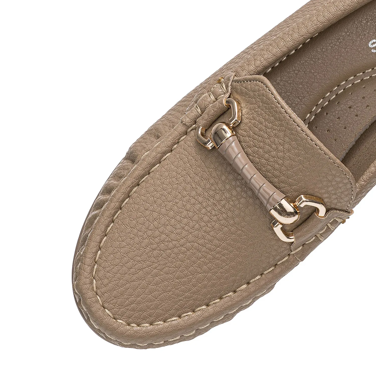 Mocasin Platanitos Dama Mw Naomy color topo | Platanitos