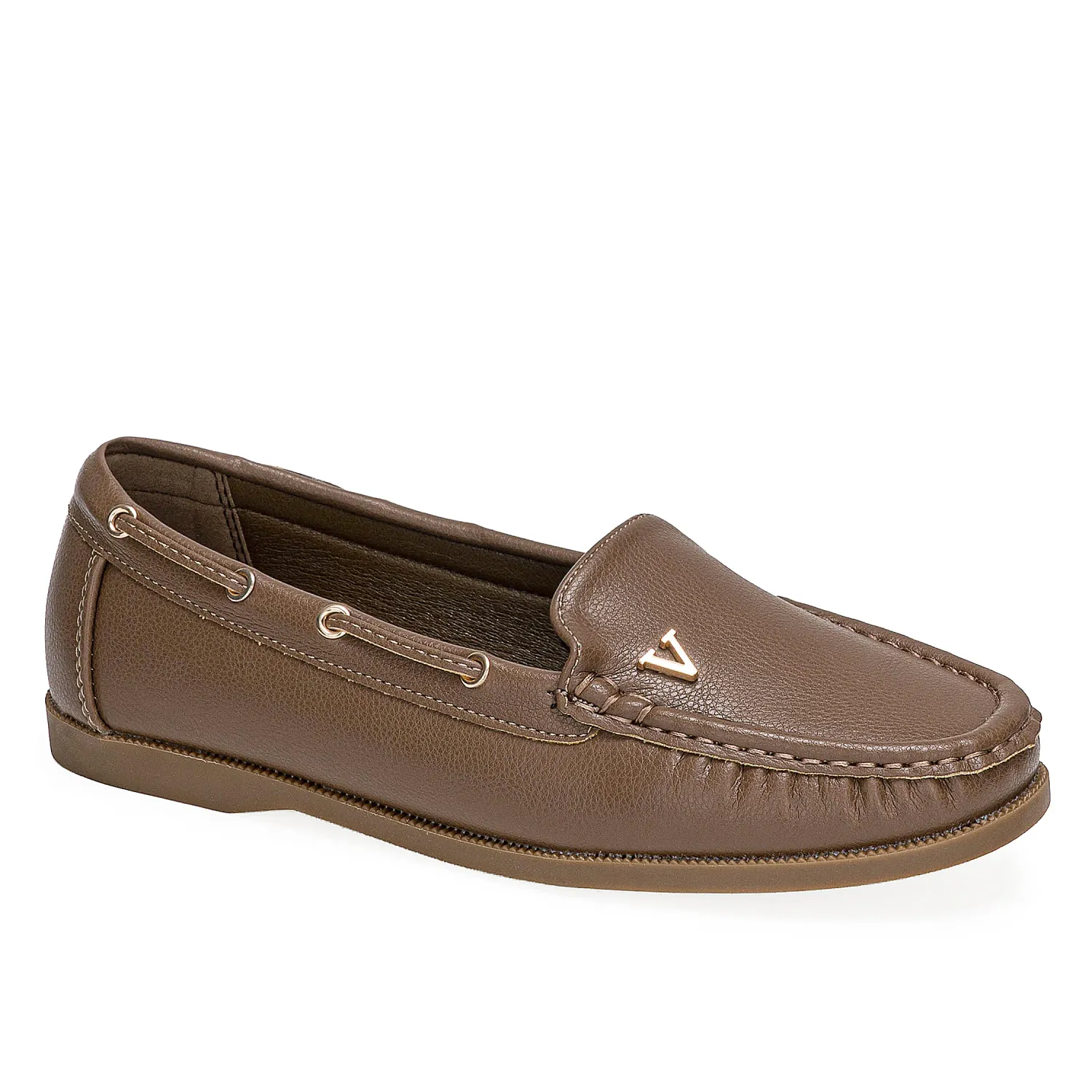 Mocasin Platanitos Dama M Alisan color marron | Platanitos