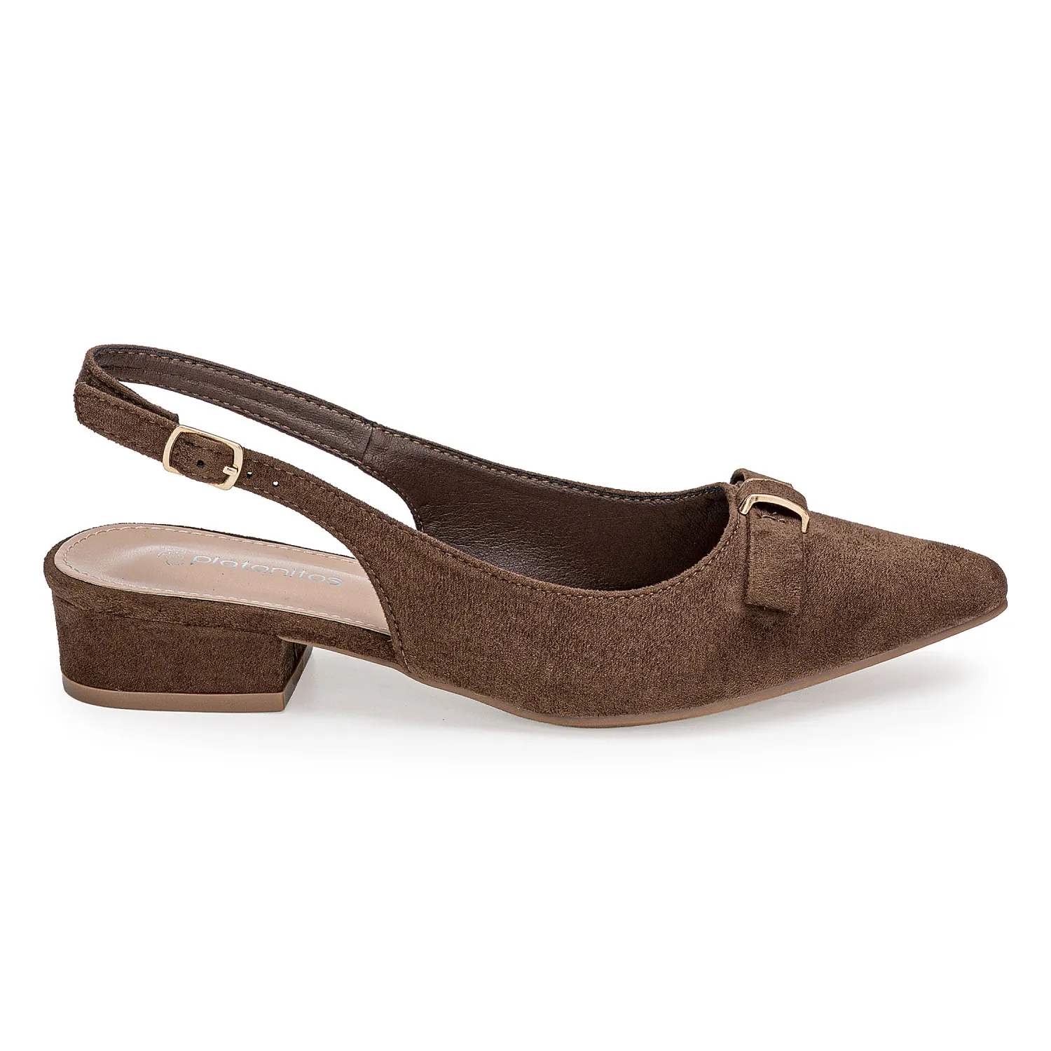 Calzado Platanitos Dama C Berria color marron oscuro. | Platanitos
