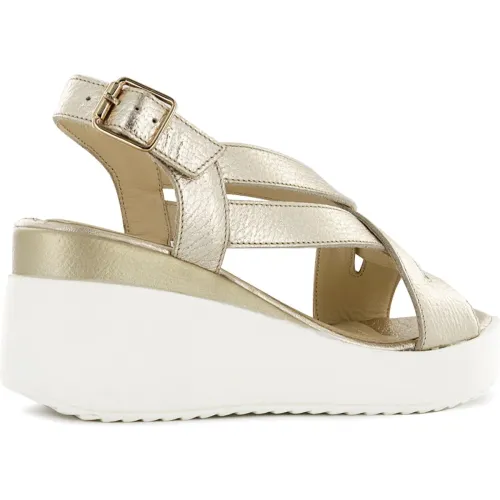 Ecco Sandalias Cuña Baja Mujer Jaspe09