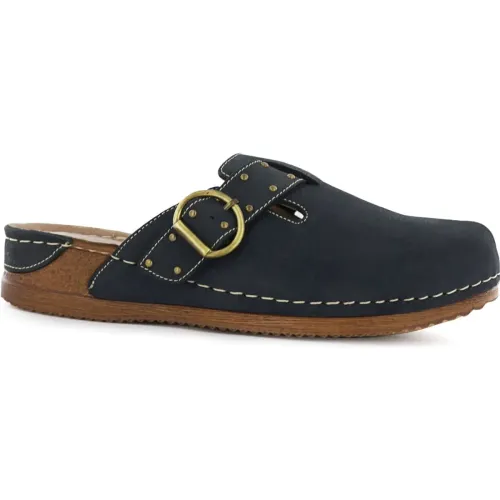 Ecco Azul de Mujer modelo Zuecos Mujer Patty27 mujer 2025100615133468687 Cuero PU