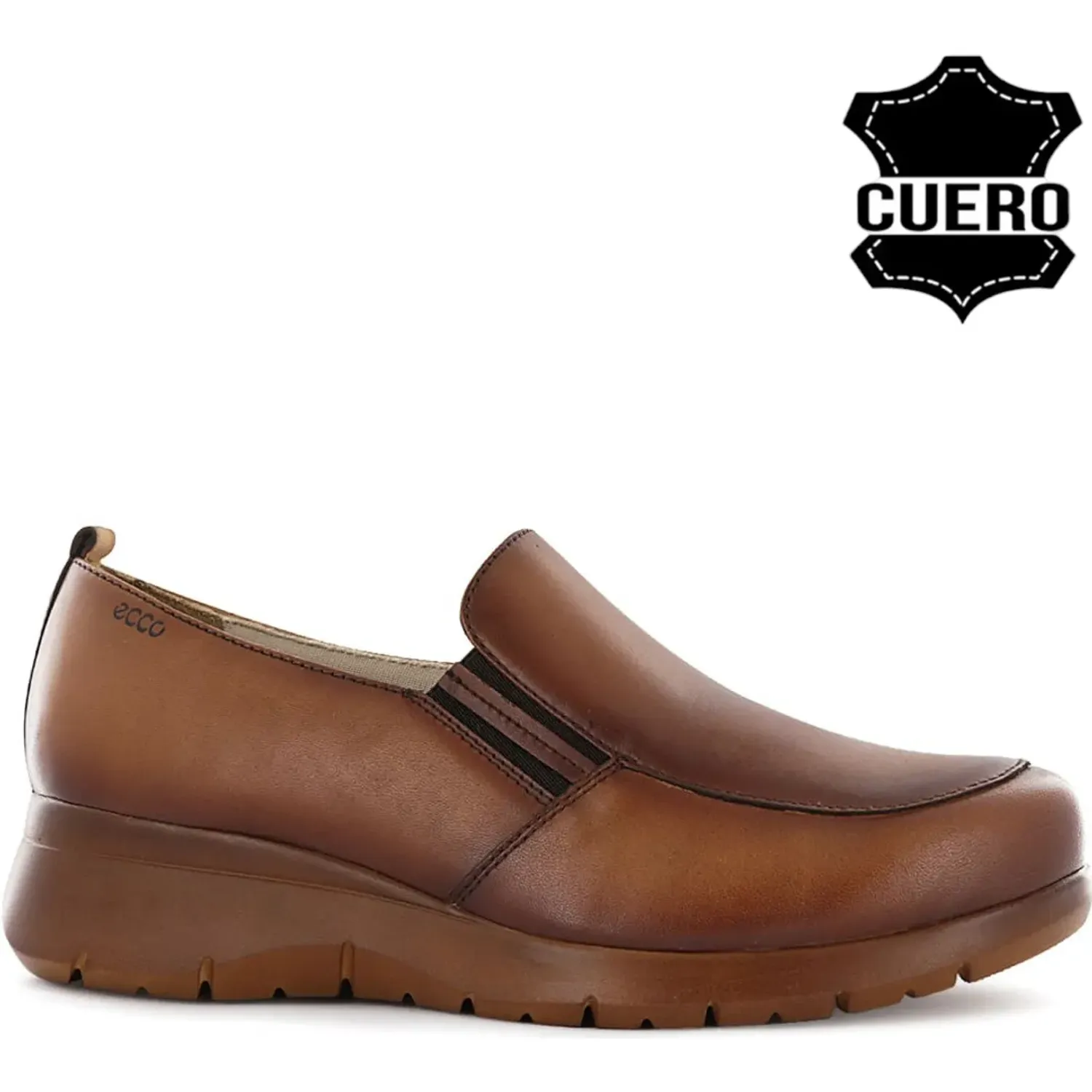 Ecco Zapatos Ecco Dorsey Mujer Astor15 color whisky | Platanitos