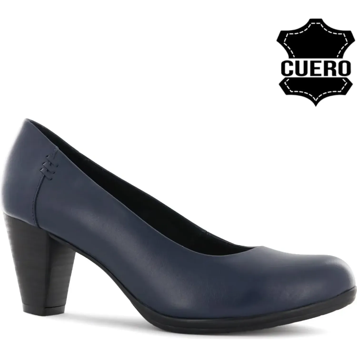 Zapato Ecco De Vestir Reina Mujer Dalila46 color azul | Platanitos