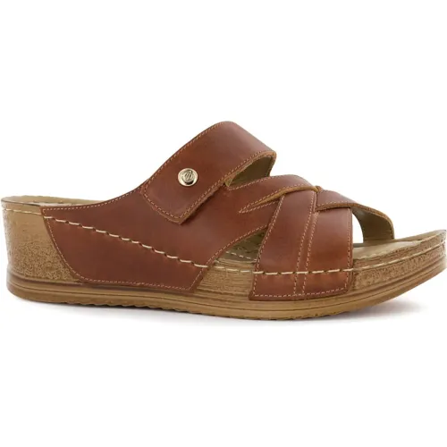 Ecco  de Mujer modelo Sandalias Confort Mujer Bibi23 cobres mujer 2025100615133468909 Cuero PU