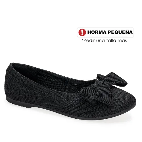 Platanitos Negro de Mujer modelo Calzado Dama Ch Fatima negros sintéticos mujer 2025100721402468848 Sintético Sintético