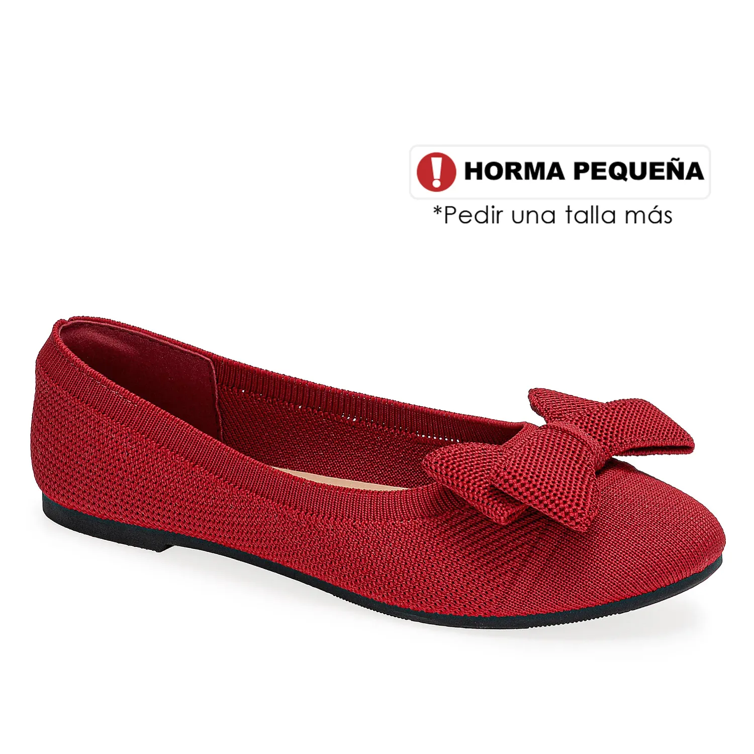 Calzado Platanitos Dama Ch Fatima color rojo | Platanitos