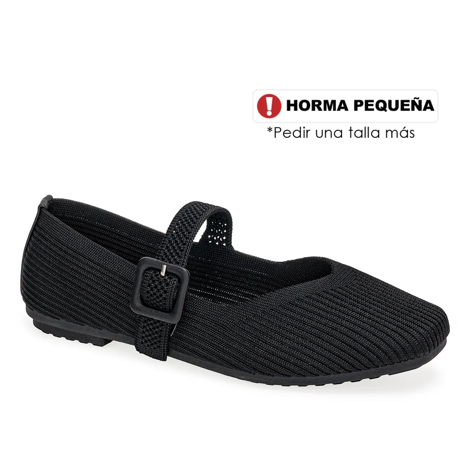 Calzado Platanitos Dama Ch Yasire color negro | Platanitos