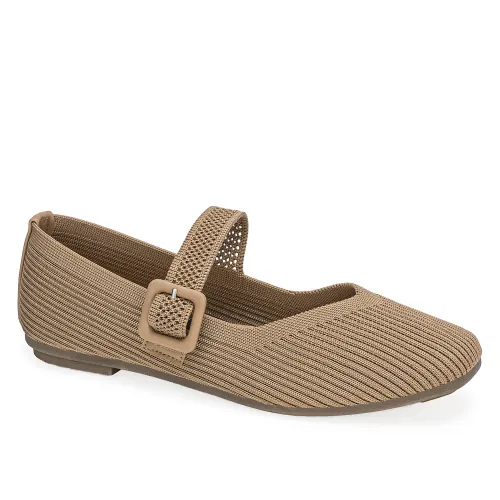 Platanitos  de Mujer modelo Calzado Dama Ch Yasire topos sintéticos mujer 2025100721402468917 Sintético Sintético