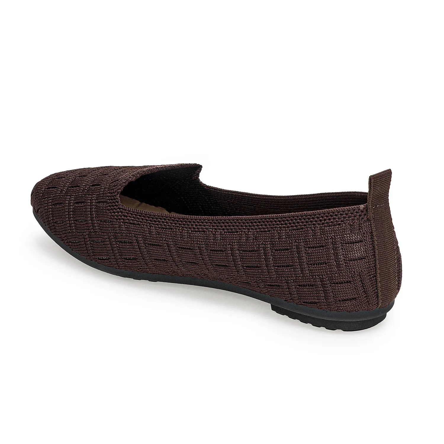 Calzado Platanitos Dama Ch Quarter color marron oscuro. | Platanitos
