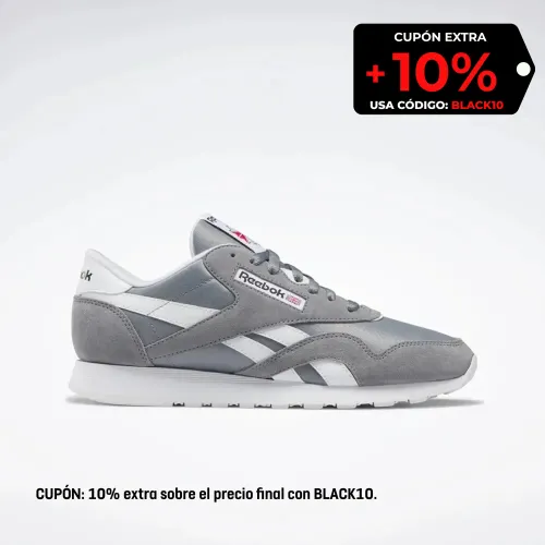 Reebok Gris de Hombre modelo Zapatillas Urbanas Hombre Classic Nylon grises hombre 2025100915072030815 NYLON Goma