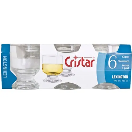 CRISTAR Varios modelo Copa Can Lisa Lex.Vino Bco X 6 4.5 Oz 0505cl6  Cristar varios 2025100923073073698  
