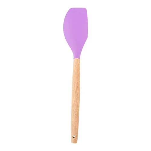 ICHIMATSU Jgo Utensilios De Silicona Para Cocina 12 Pz Mango Madera Akw-C02b(7242)
