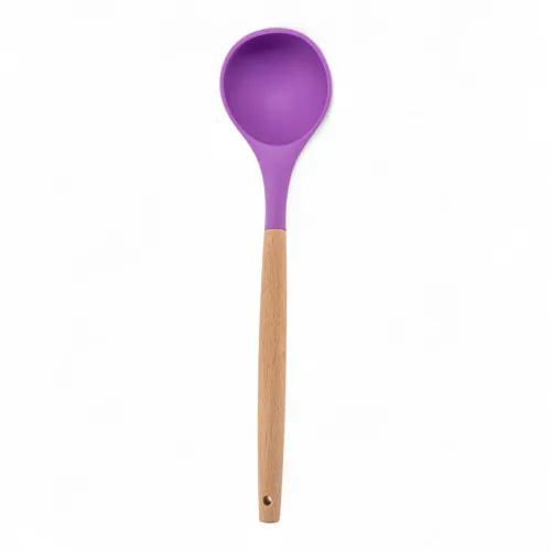 ICHIMATSU Jgo Utensilios De Silicona Para Cocina 12 Pz Mango Madera Akw-C02b(7242)